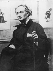 Charles Baudelaire (1821-67) mit Gravuren, ca. 1863